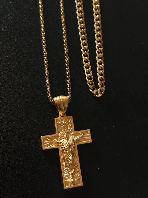 Jesus Cross Pendant - Coda Jewelry