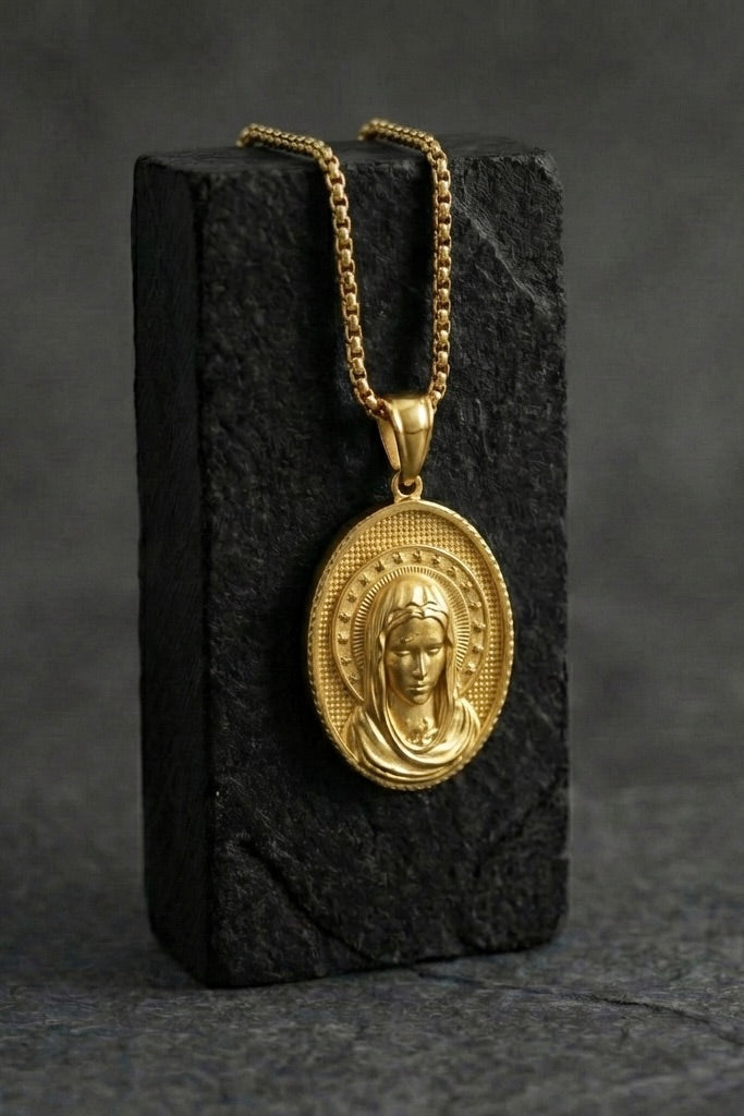 Holy Mary Pendant - Coda Jewelry