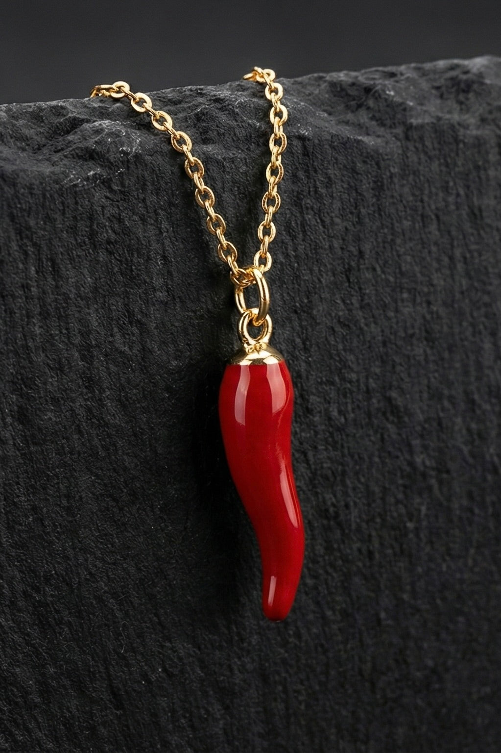 Red Chili Pepper Pendant - Coda Jewelry