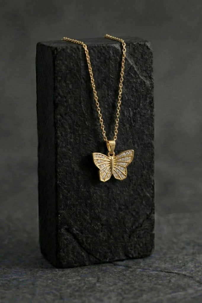 Butterfly pendant - Coda Jewelry