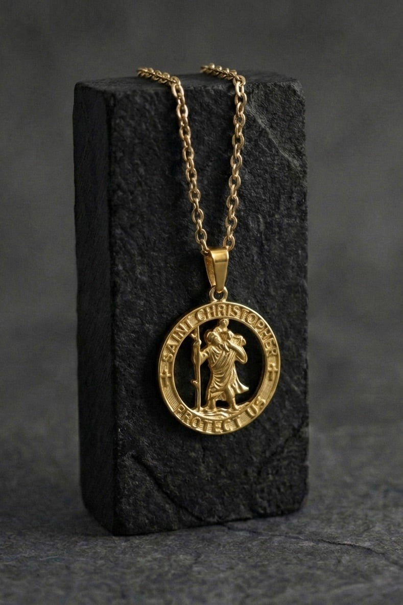 St. Christopher pendant - Coda Jewelry