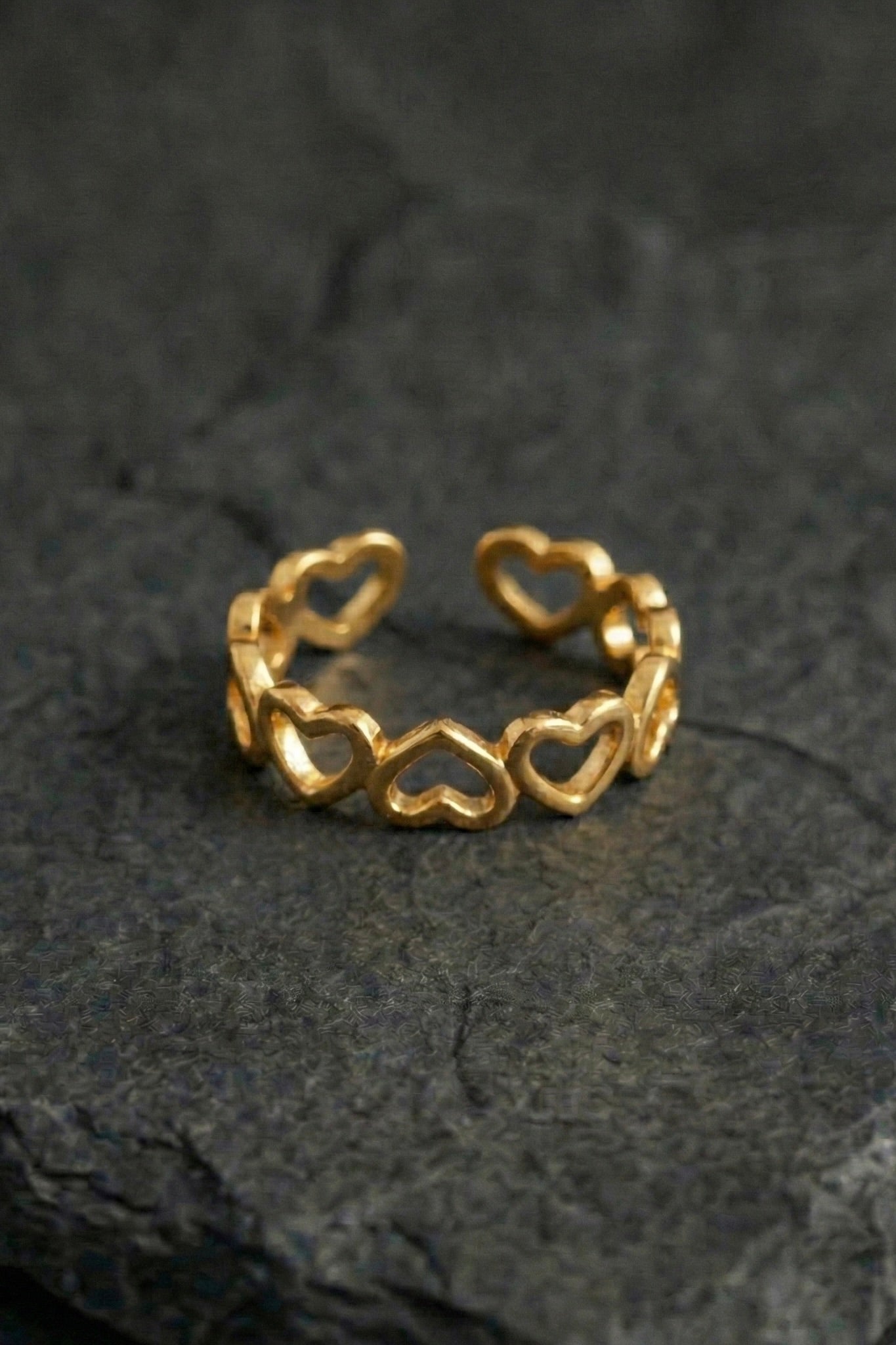 Openwork Hearts Ring - Coda Jewelry