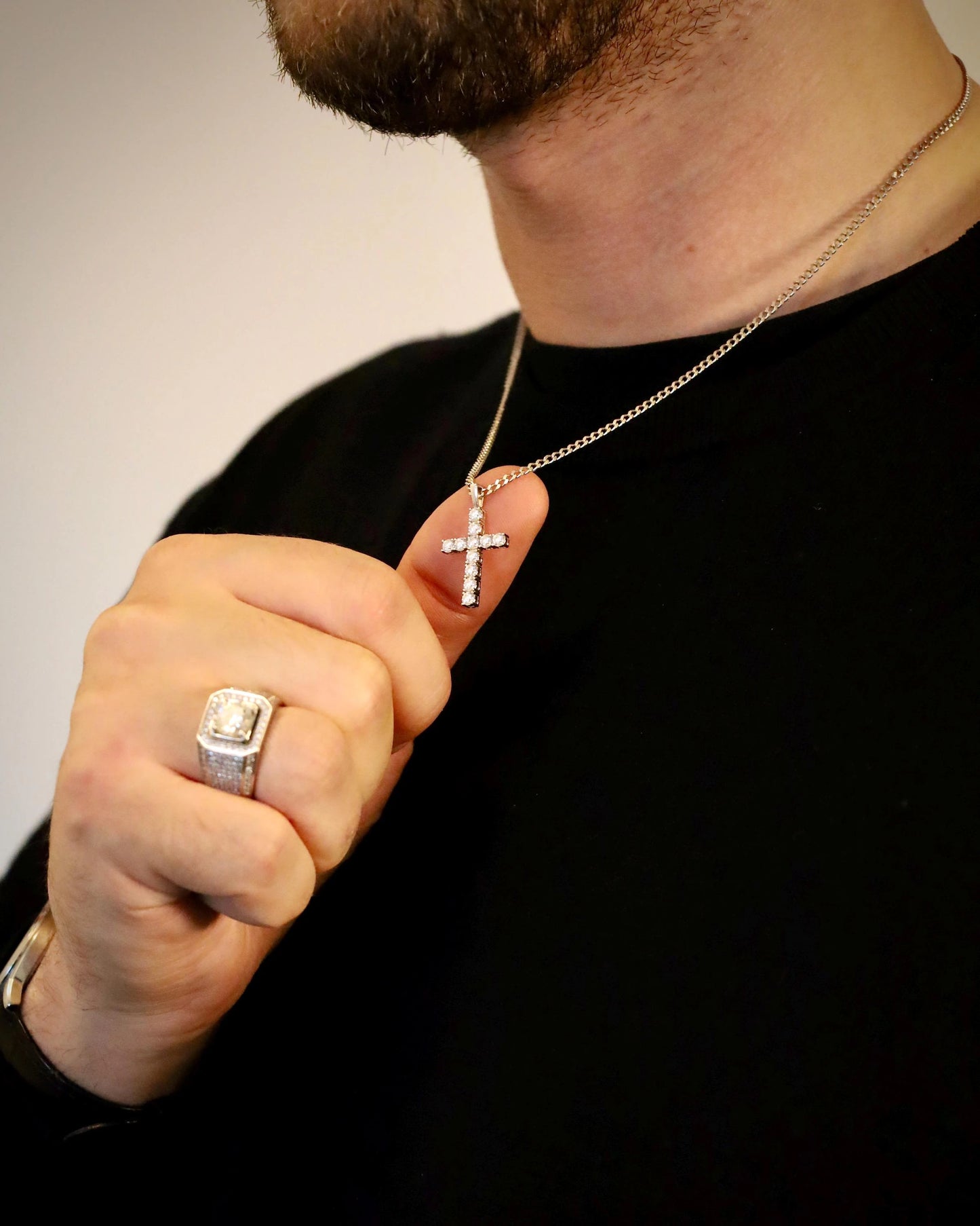 1.1ct Cross | Silver