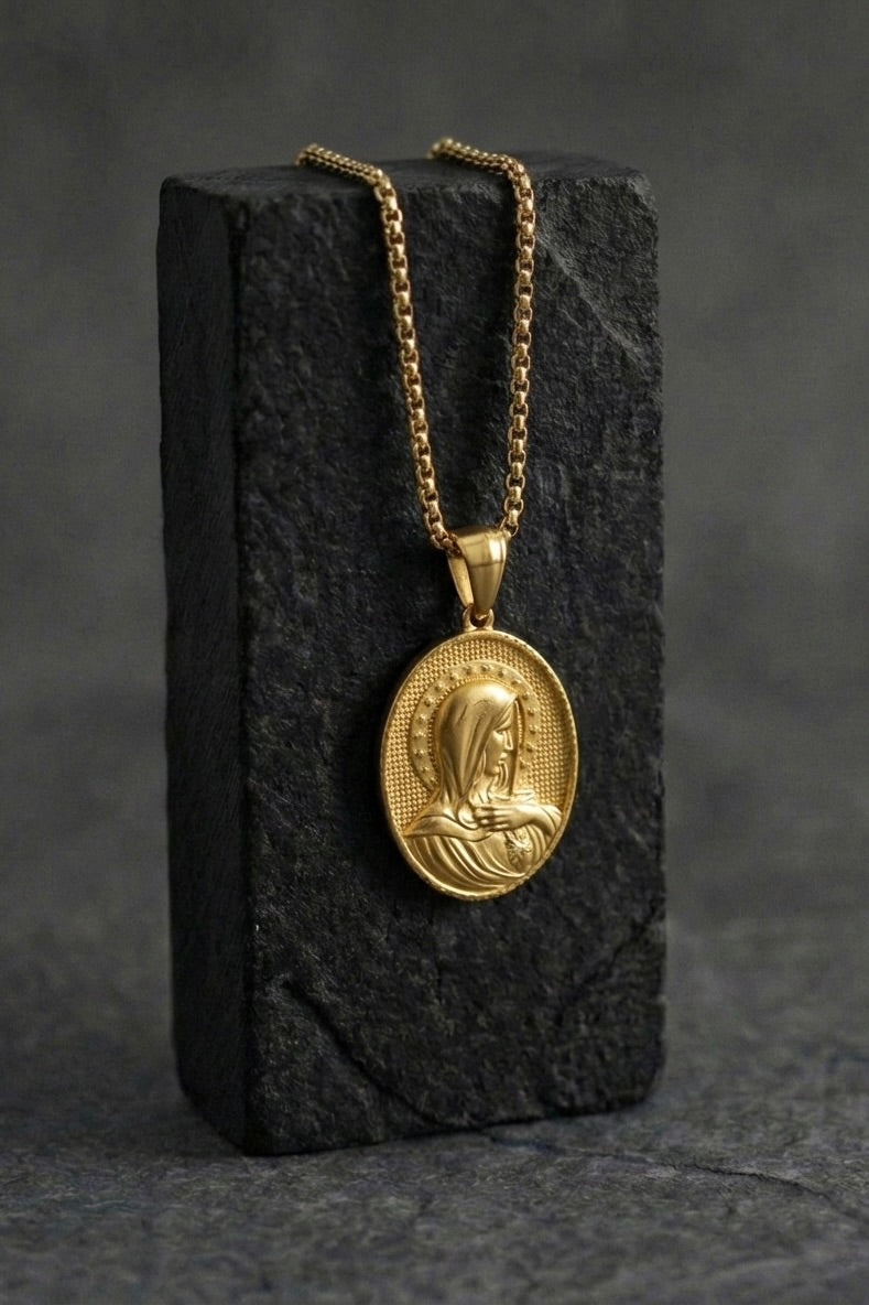 Holy Mary Pendant - Coda Jewelry