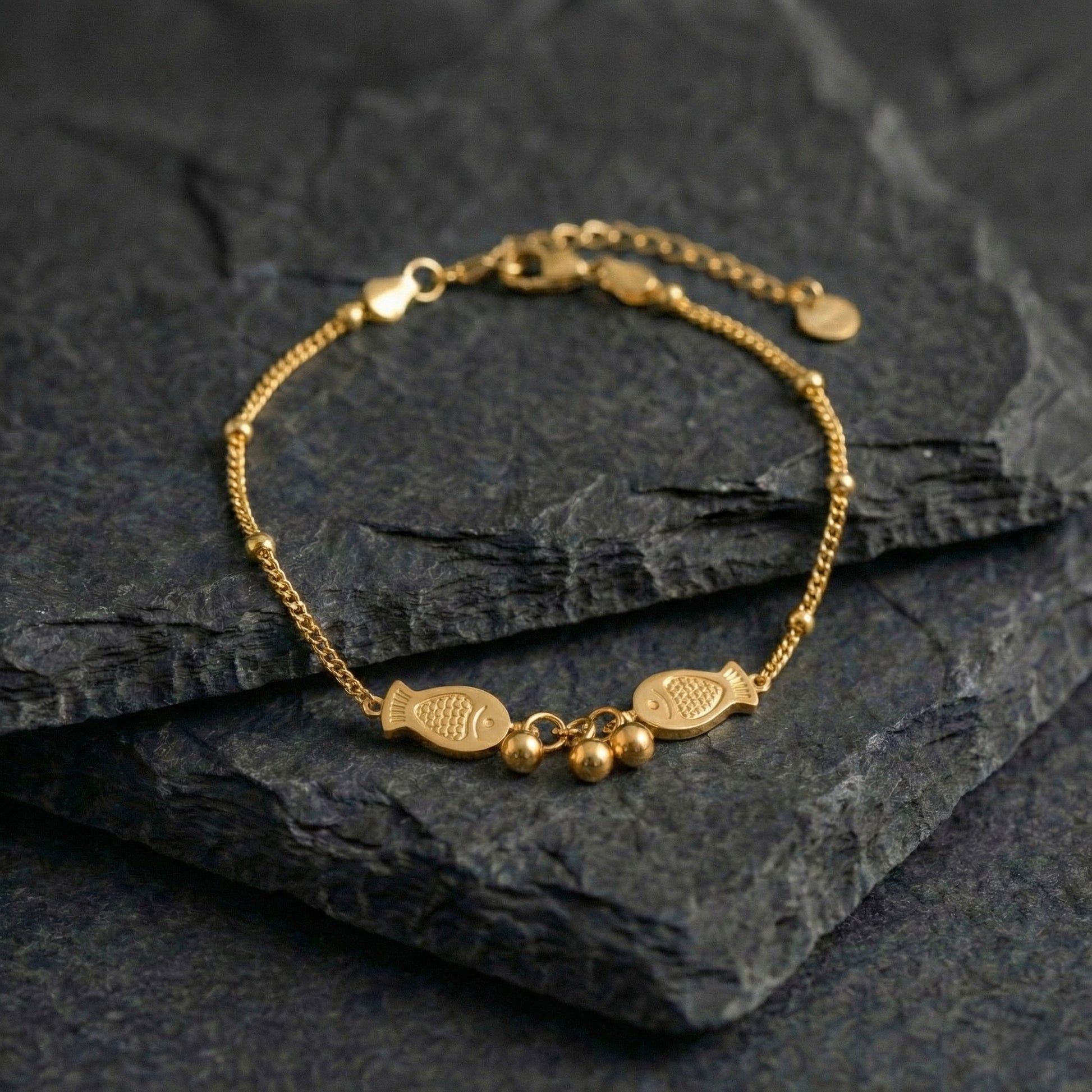 Fish Charm Bracelet - Coda Jewelry