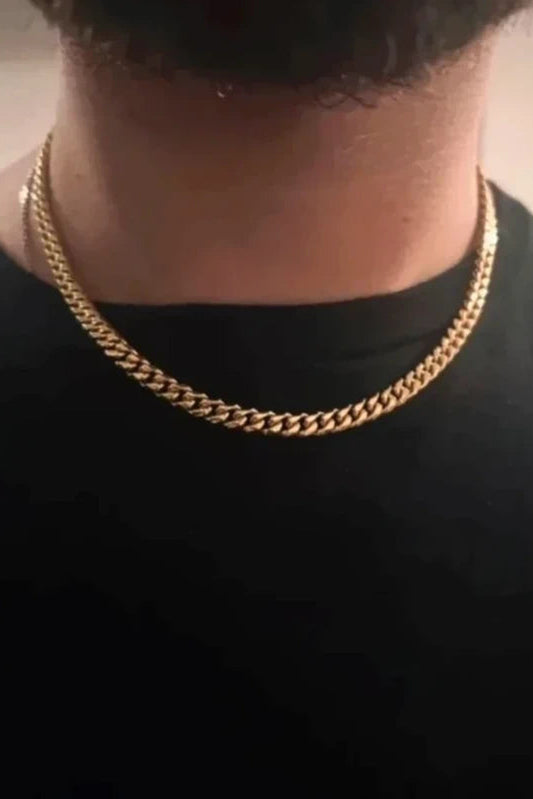 6mm Miami Cuban Chain | Gold