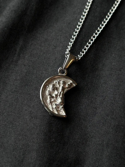 Silver St. Christopher Broken Medal Pendant - Coda Jewelry