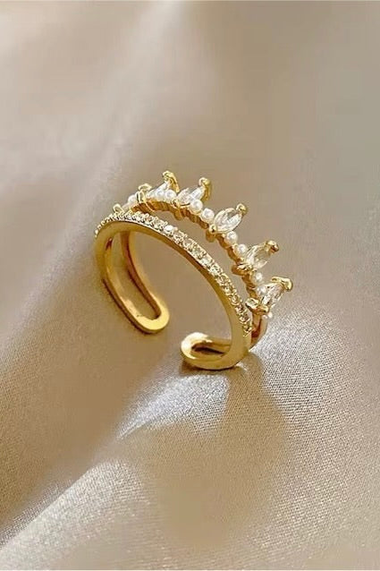 Diamond crown ring – Coda Jewelry