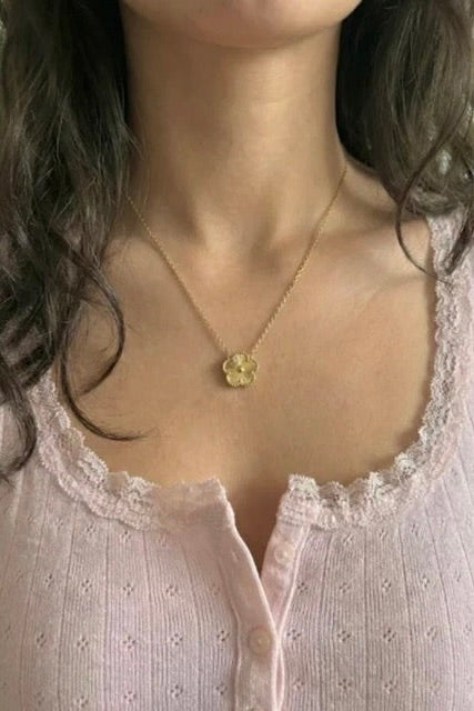 Clover necklace