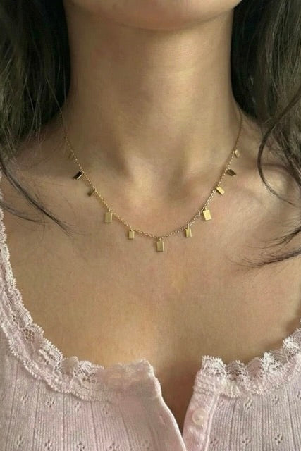 Square Charms necklace