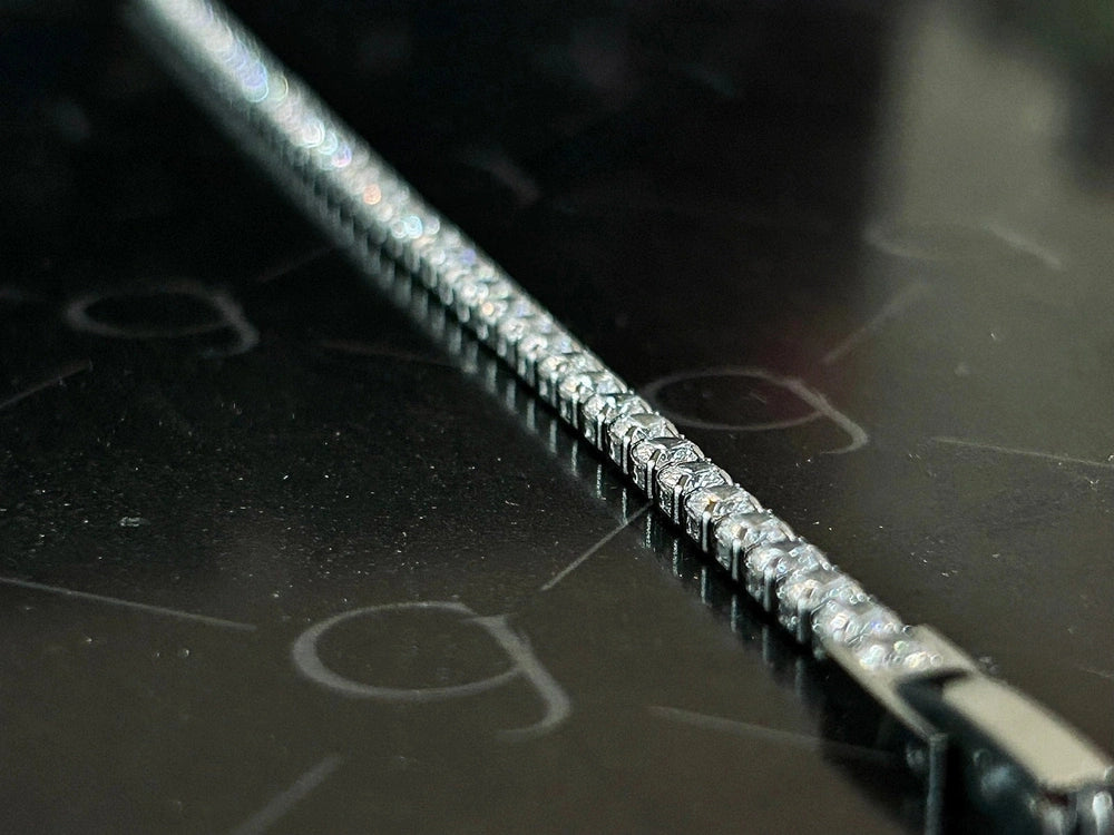 Diamond Tennis Bracelet | 3mm - White Gold - Coda Jewelry
