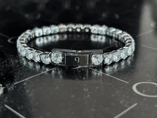 Diamond Tennis Bracelet | 5mm - White Gold - Coda Jewelry