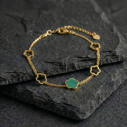 Green Clover Bracelet
