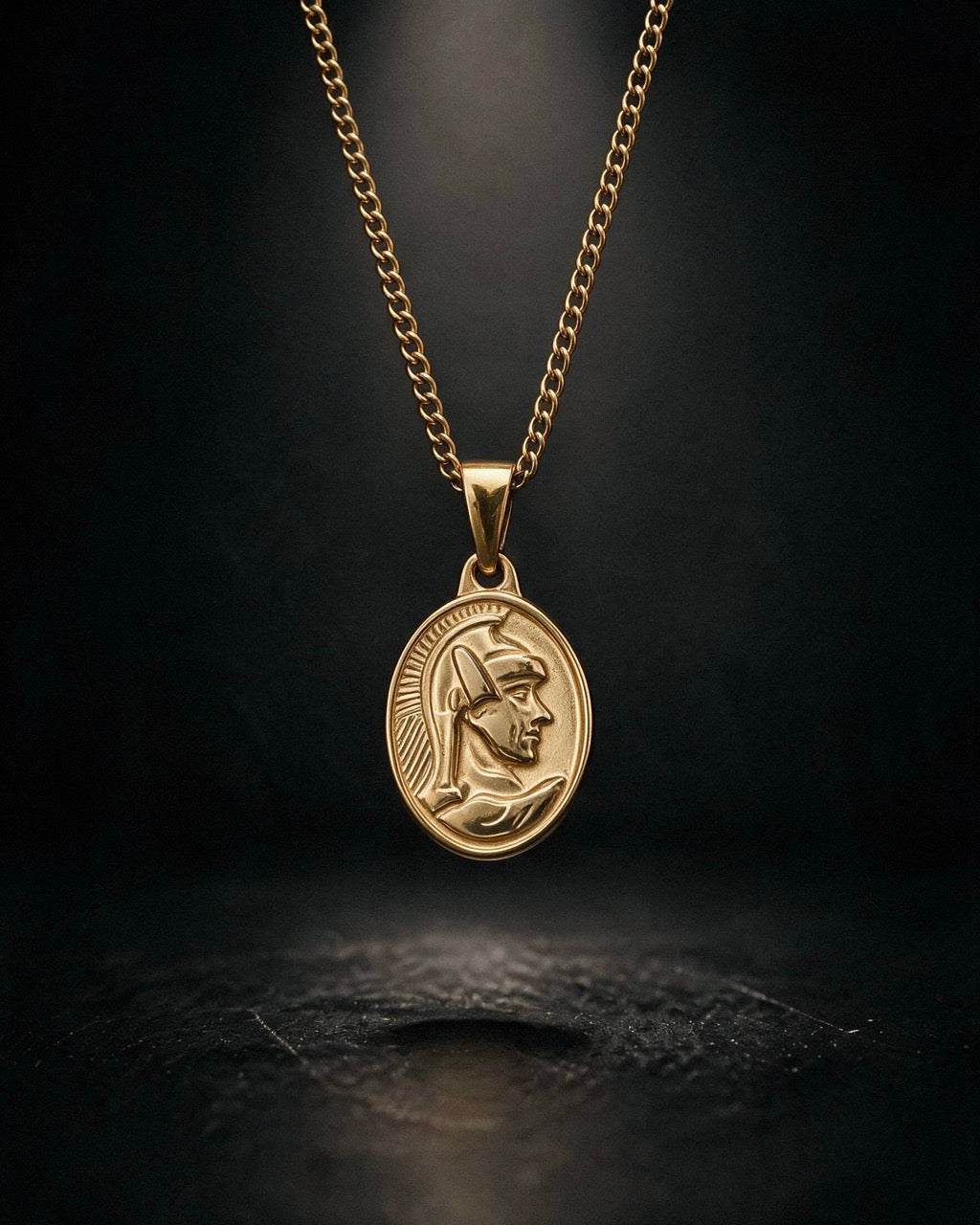 Gold Centurion Pendant