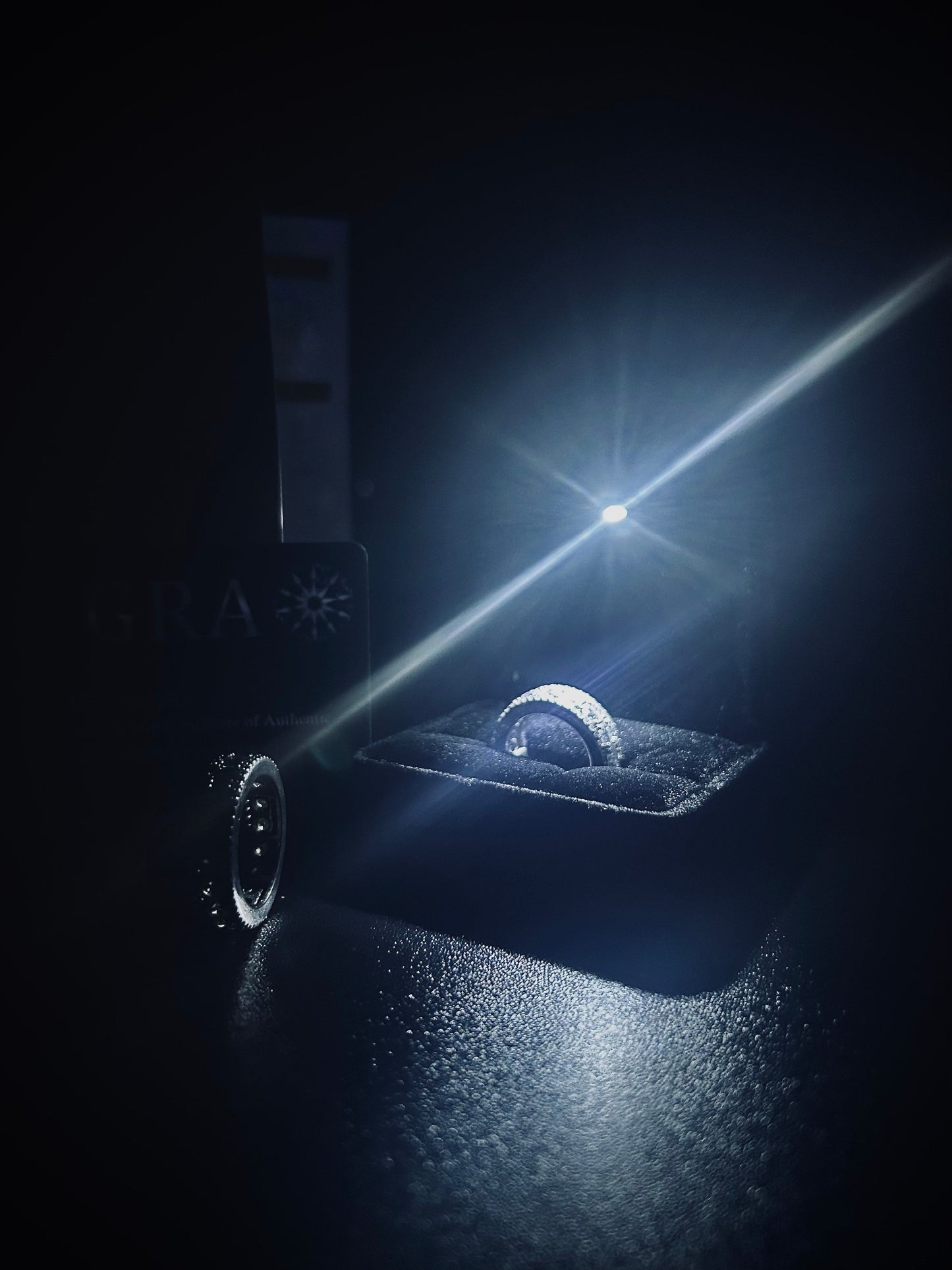 Moissanite Eternity Ring | Silver - Coda Jewelry