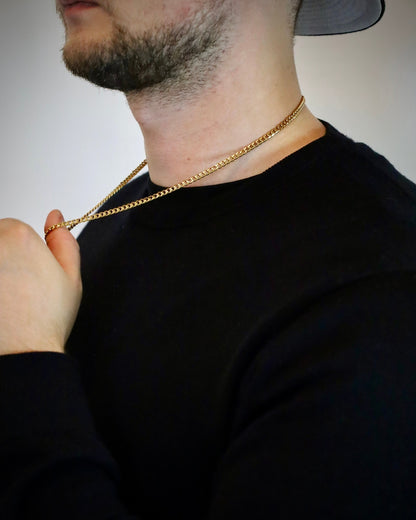 Miami Cuban Link Chain | 4mm - 18k Gold - Coda Jewelry