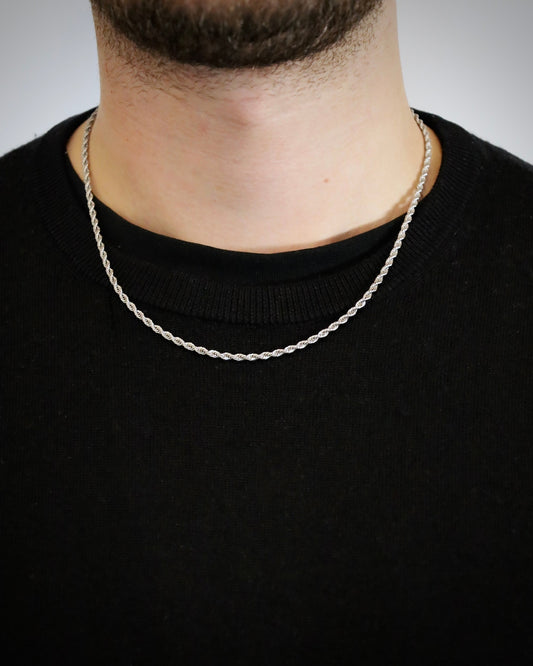 Rope Chain | 3mm - Silver - Coda Jewelry