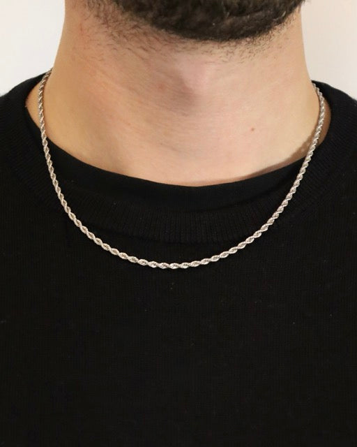 Silver Rope Chain