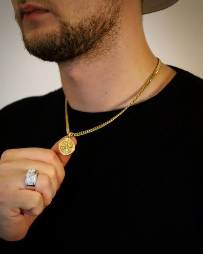 Compass Pendant | 18k Gold - Coda Jewelry