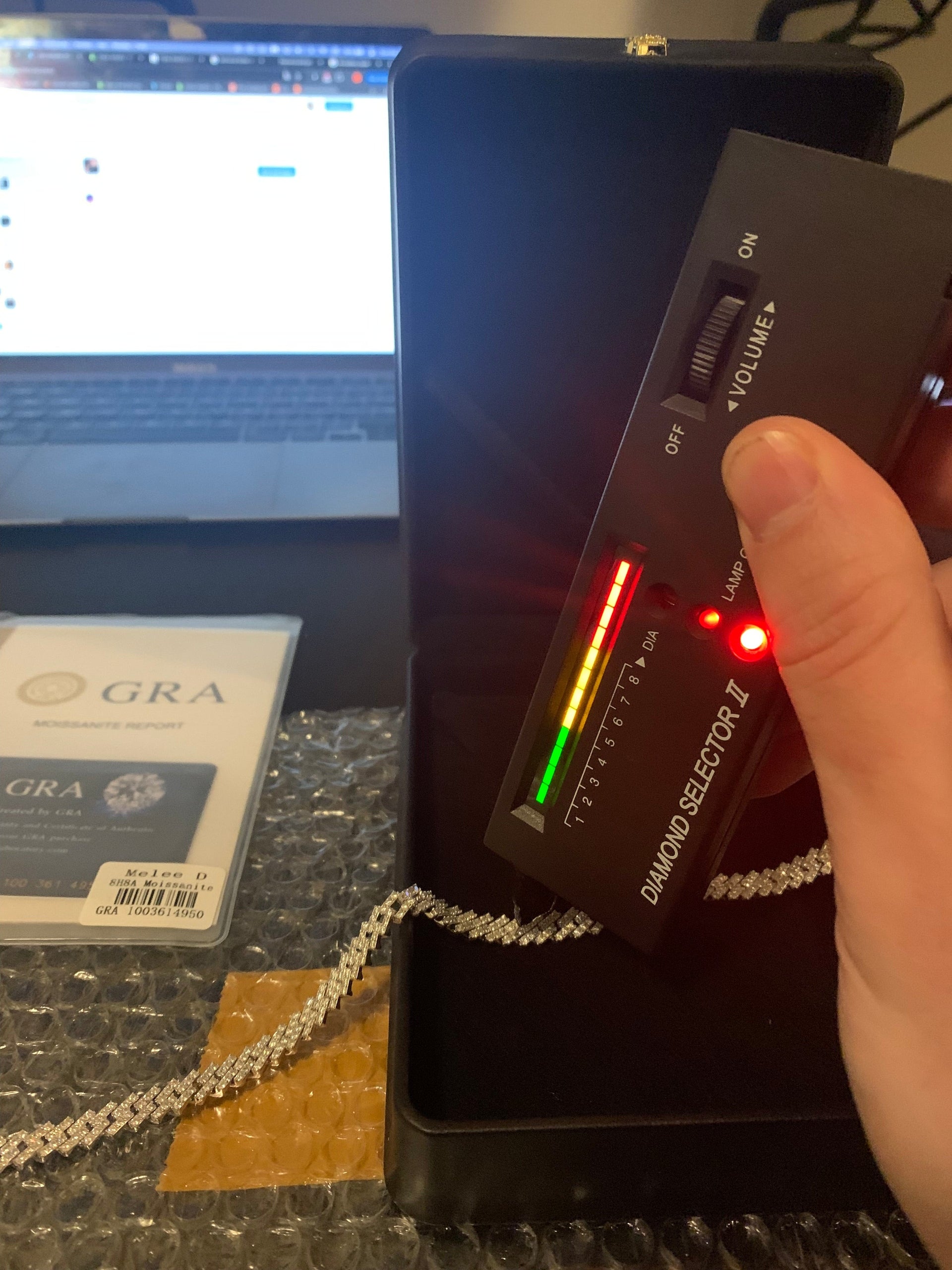 Moissanite Curb Cuban Link Chain | Silver - Coda Jewelry