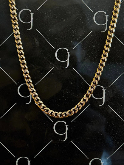 Miami Cuban Link Chain | 4mm - 18k Gold - Coda Jewelry