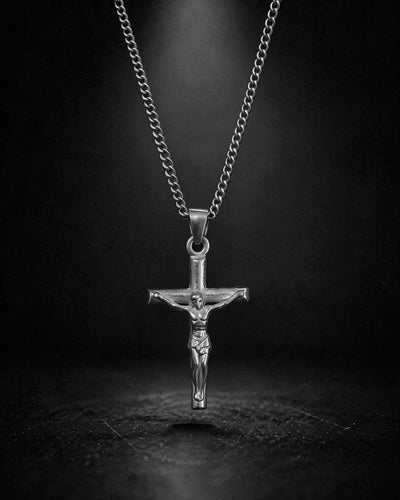 Silver Crucifix Pendant