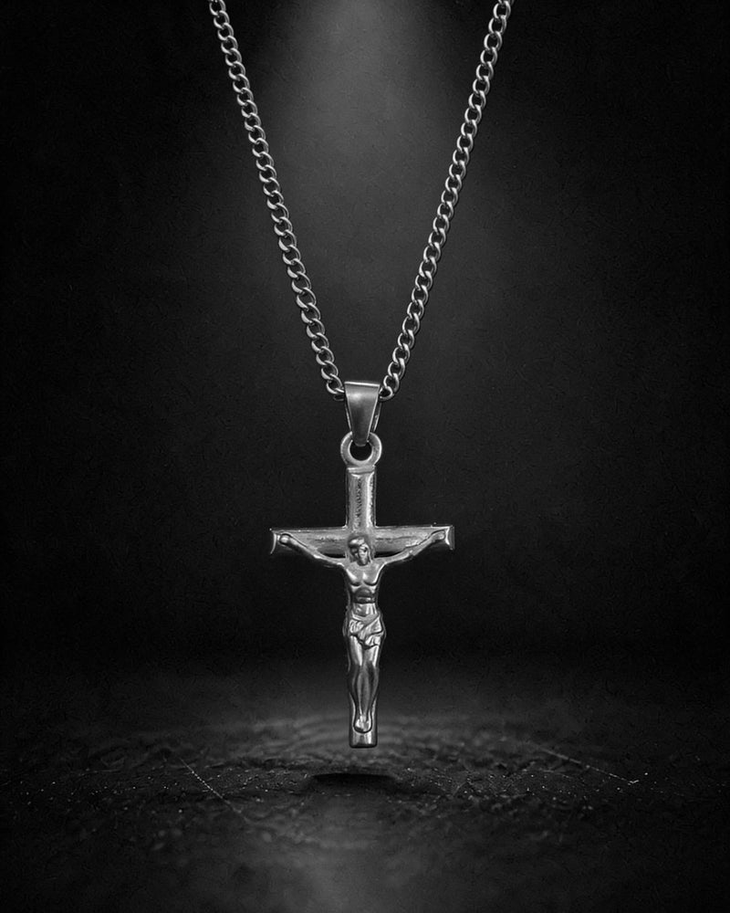 Silver Crucifix Pendant