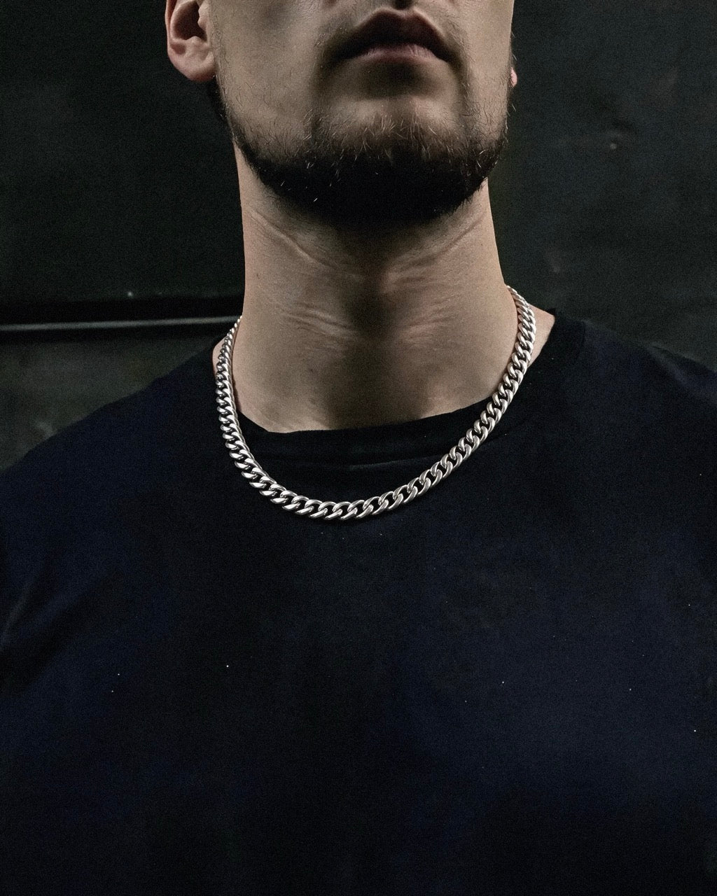 Silver Miami Cuban Link Chain