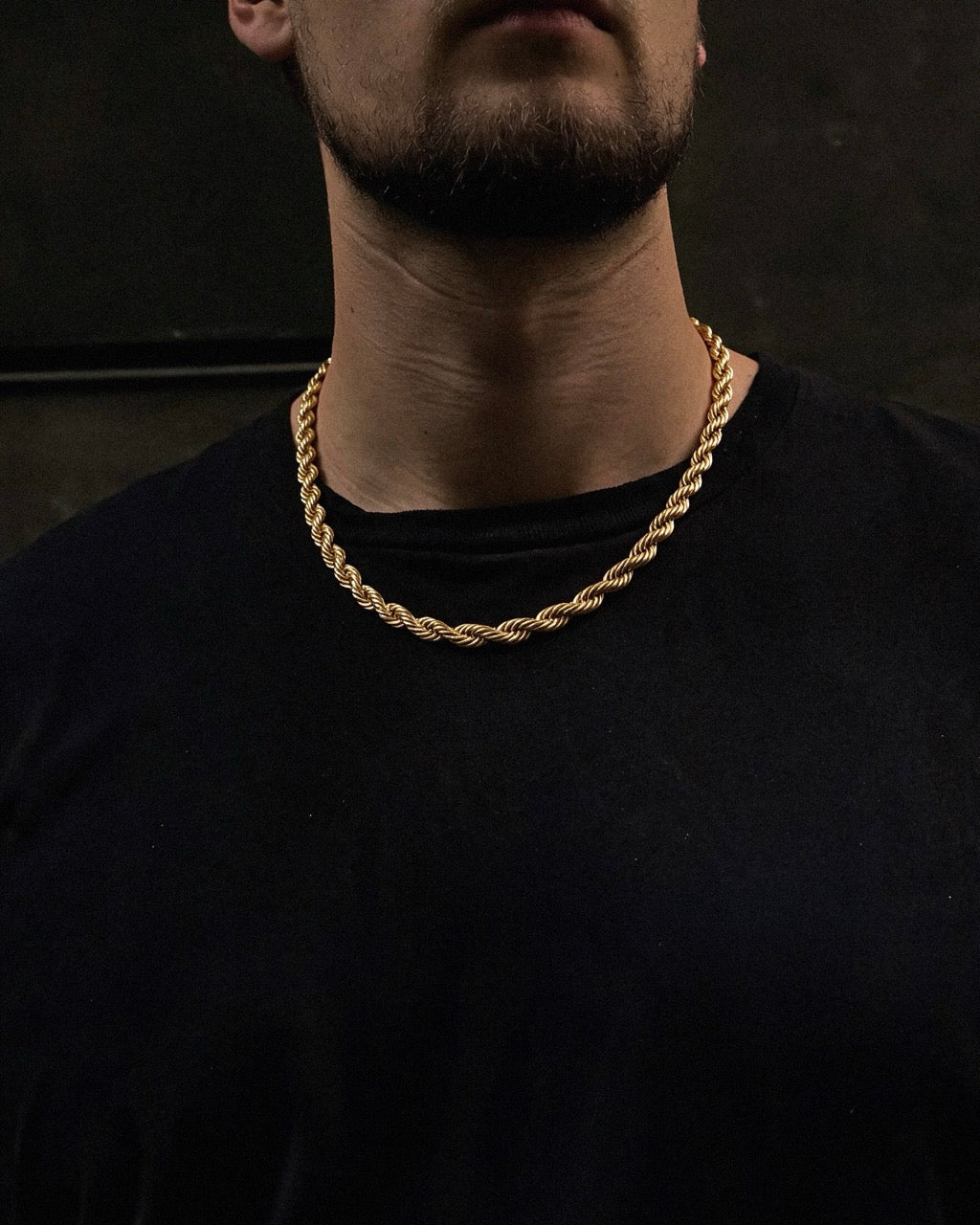 Thick Gold Rope Chain