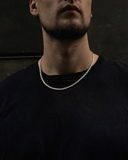 Silver Rope Chain - Coda Jewelry
