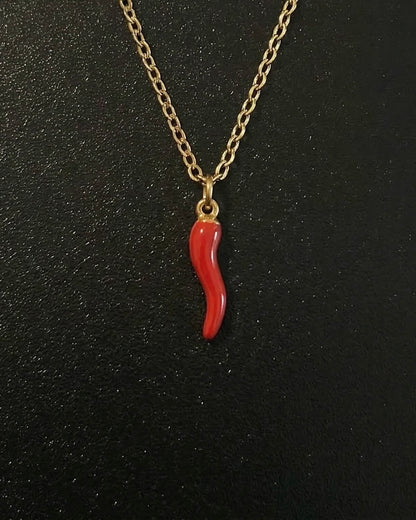 Red Chili Pepper Pendant - Coda Jewelry