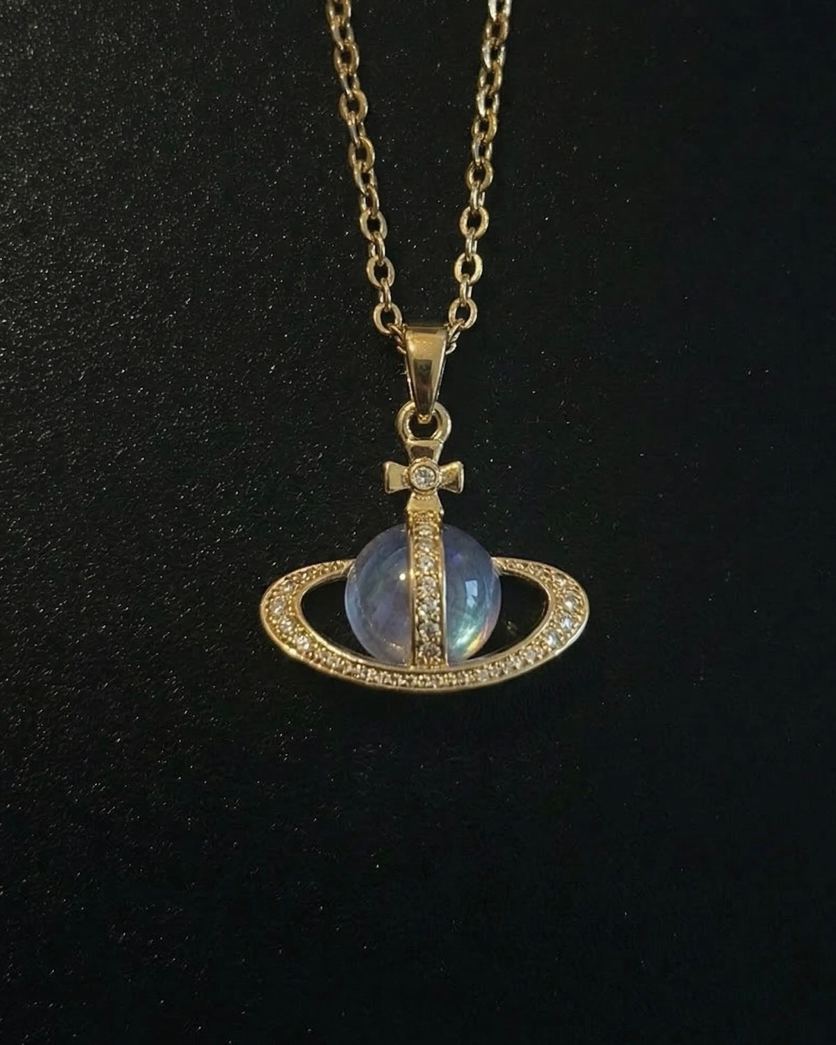 Saturn Planet Pendant - Coda Jewelry