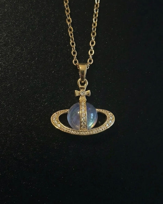 Saturn Planet Pendant - Coda Jewelry