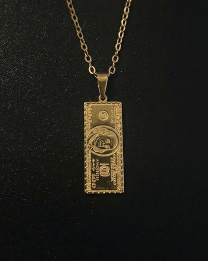 Dollar Bill Pendant - Coda Jewelry