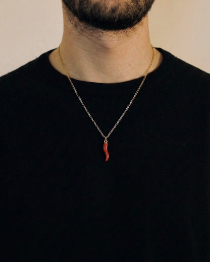 Red Chili Pepper Pendant - Coda Jewelry
