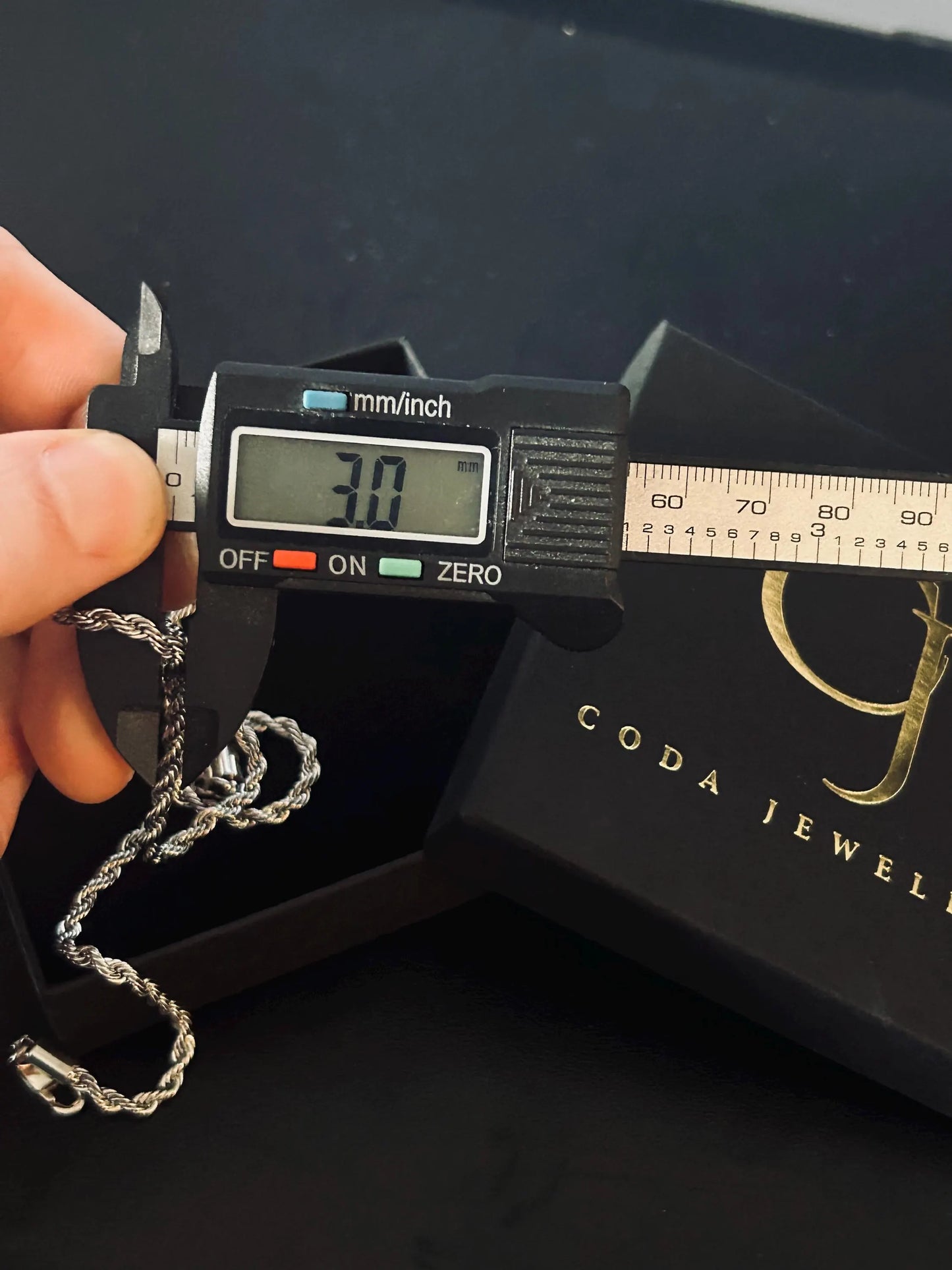 Rope Chain | 3mm - Silver