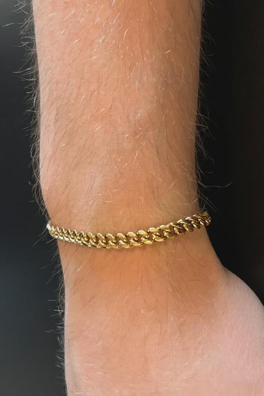 Miami Cuban Bracelet | Gold