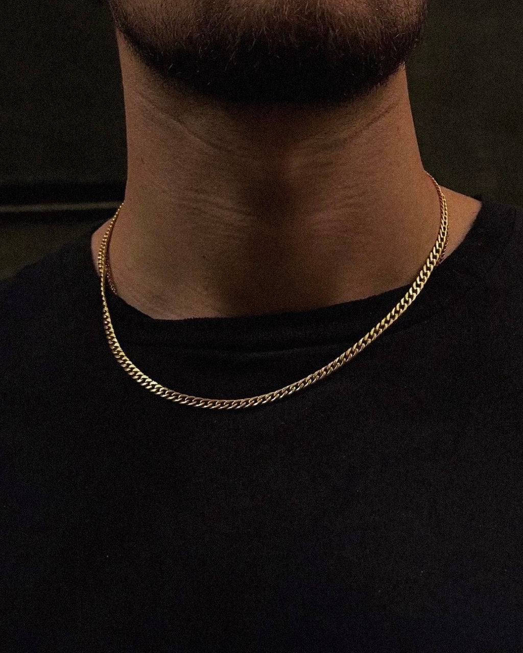 Gold Curb Cuban Link Chain - Coda Jewelry