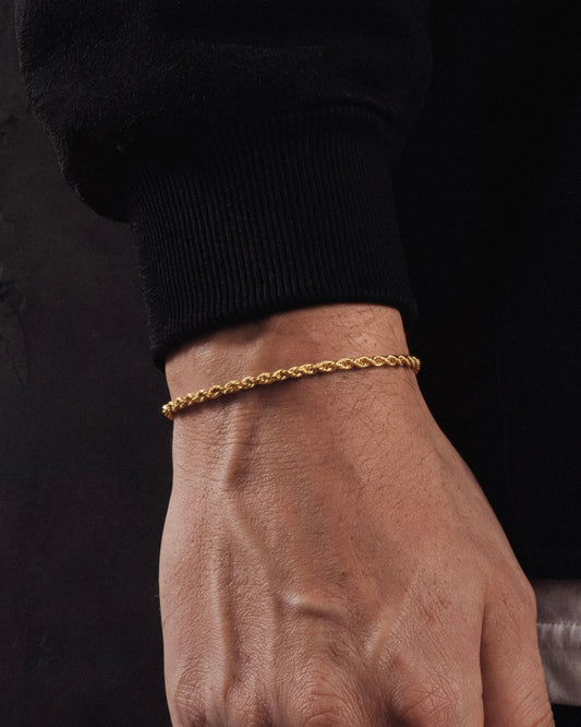 Gold Rope Bracelet