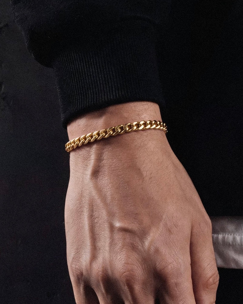 Gold Miami Cuban Bracelet