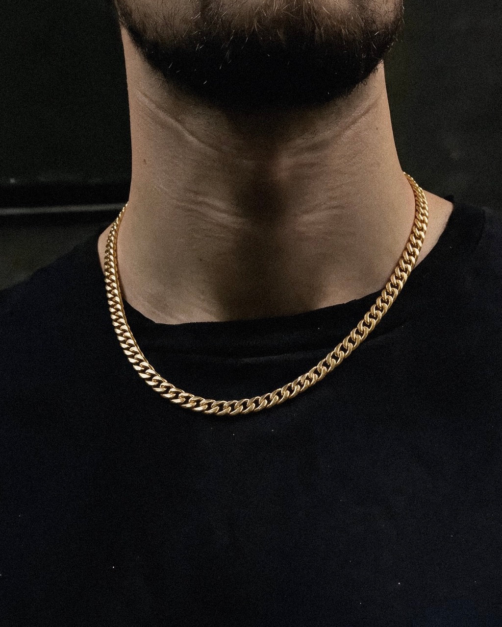 Gold Miami Cuban Link Chain
