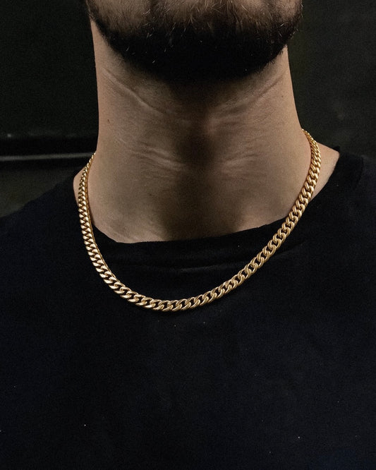Gold Miami Cuban Link Chain