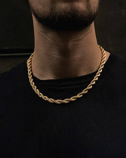 Thick Gold Rope Chain